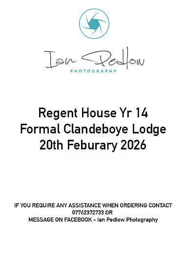 Regent Grammer - Yr 14 Clandeboye Lodge 2026
